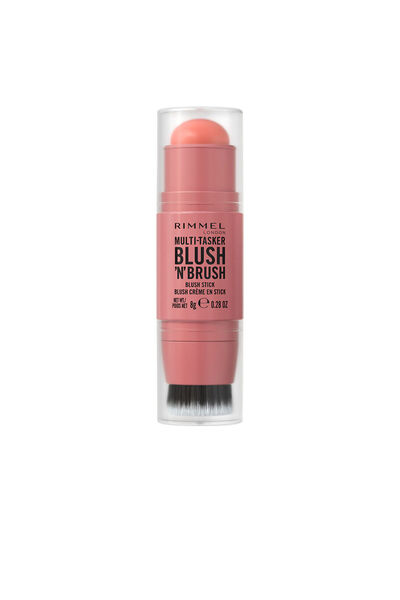 RIMMEL LONDON Stick multifuncțional pentru blush și pensulă # 100-Bumbac Cand...