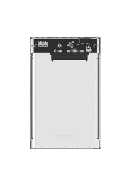 Orico 2139U3C Външна кутия за 2.5 " HDD/SSD, SATA, USB 3.0, 5Gbps, Прозрачна