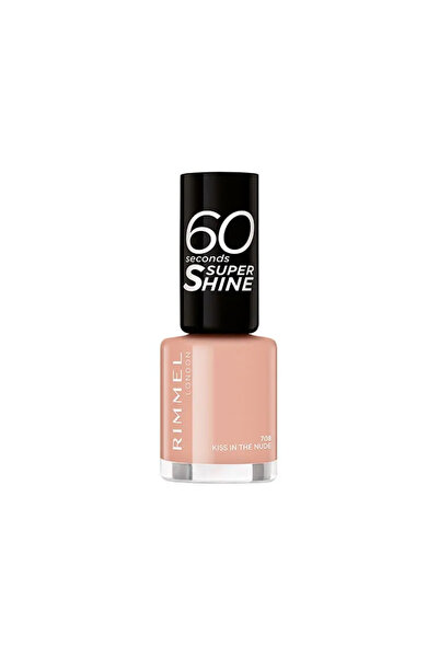 RIMMEL LONDON Rimmel 60 Seconds Super Shine 708 Kiss In The Nude