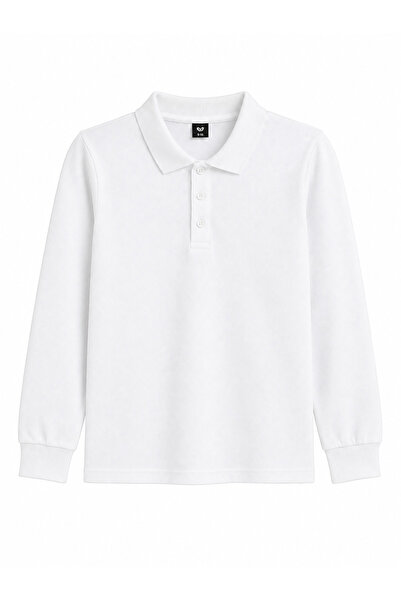 TAMPAP 3lü paket Unisex Okul Üniforma Tek Üst Lakos Tshirt