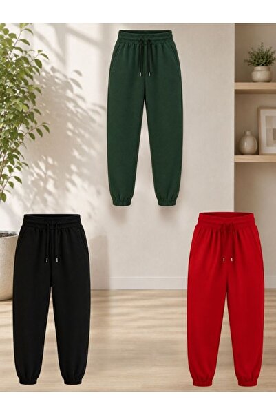 armicem Armikids Unisex Children's Multi-Colored 3-Piece Sweatpants for Seaso...