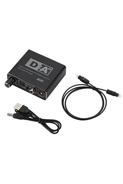 Choice black HIFI Digital To Analog Audio Converter DAC Decoder 32-192KHz Amp...