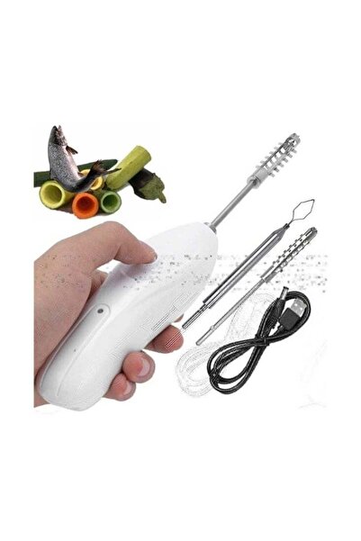 Generic Portable Vegetable Corer Cordless Zucchini Corer, Electric Scraping S...