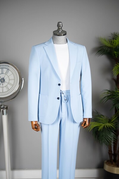 terzi ayhan Two-piece suit - ice blue