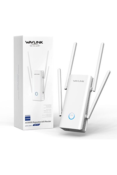 wavlink Ενισχυτής Σήματος WiFi 6 AX3000, διπλής ζώνης 3000 Mbps, 5 κεραίες 5d...