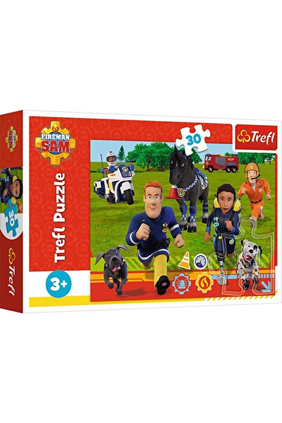 Trefl PUZZLE 30 FIREMAN SAM READY TO RESCUE