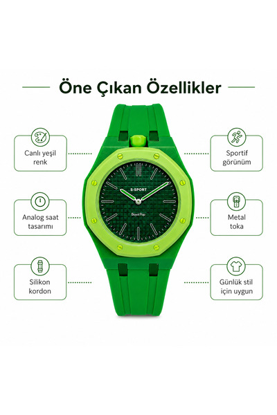 Pell D-Sport Wristwatch and Bag Strap Watch 2 in 1, Dual-Use Silicone Watchband
