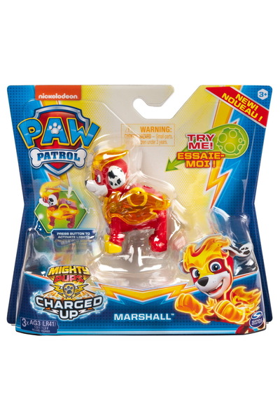 Spinmaster Paw Patrol Заредена фигурка на Маршал със светлини