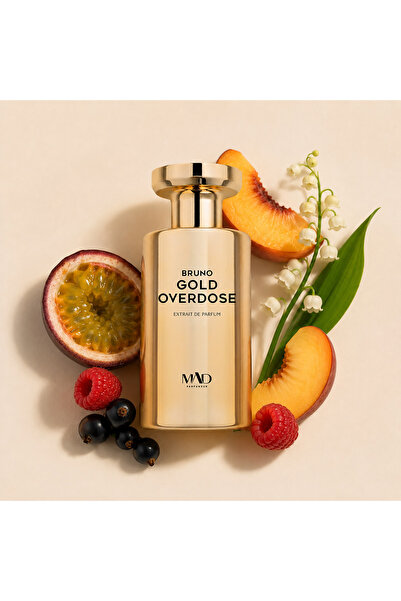 Mad Parfüm Bruno Gold Overdose 100 ml Unisex Parfüm