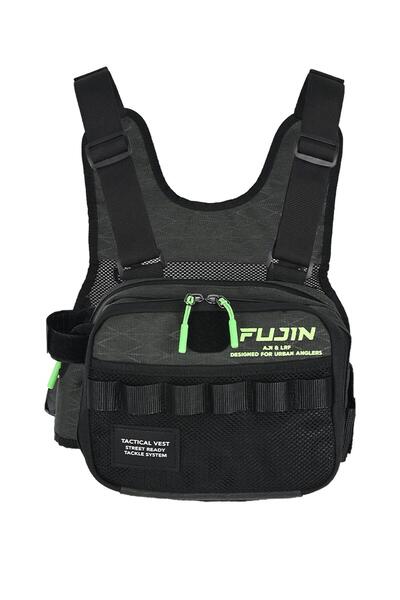 Fujin Tactical Vest Khaki Balıkçı Çantası