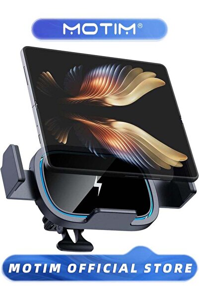MOTIM Wireless Car Charger 15W Fast Charging Car Mount Phone Holder for Galax...