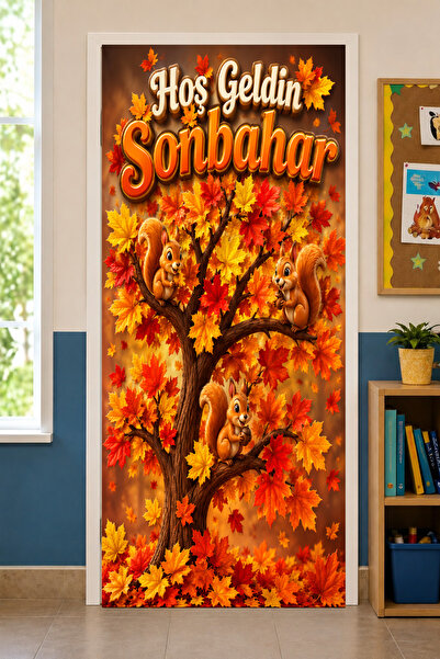 PROMISEBACKDROP2 190x75cm Husă elastică pentru ușa sălii de clasă, Bun venit ...
