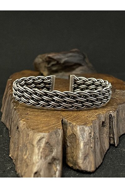 zadenza gold Set of 2 100% Pure Copper 2 Twisted Patterned Bracelets Handcraf...
