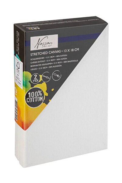Nassau Canvas 13x18cm (Packed by 2) (K-AR1005/GE)