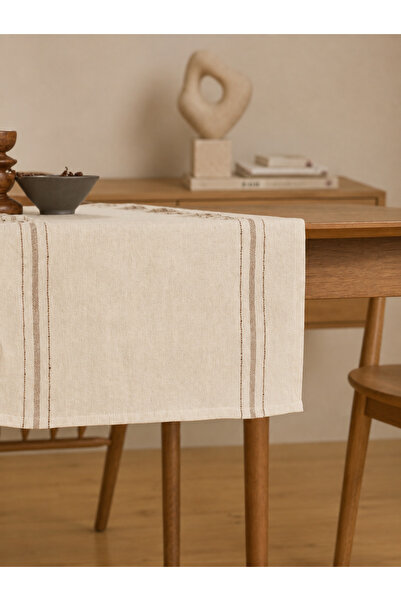 Typoniq Attitude Included Kast Covor de bumbac și in Bej 38 x 150 cm
