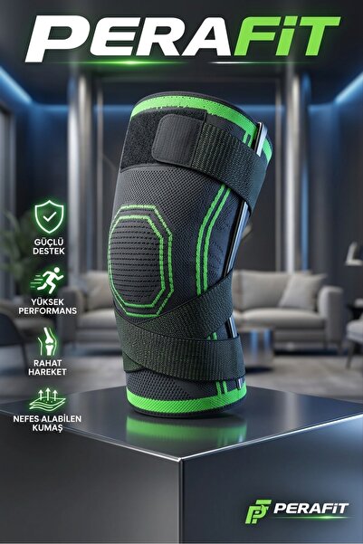Eco Lounge Premium Patella Destekli Çapraz Bandajlı Dizlik | Menisküs ve Diz