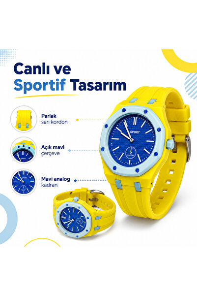 Pell D-Sport Kol Saat ve Çanta Askılı Saat 2 in 1, Çift Kullanımlı Silikon Ko...