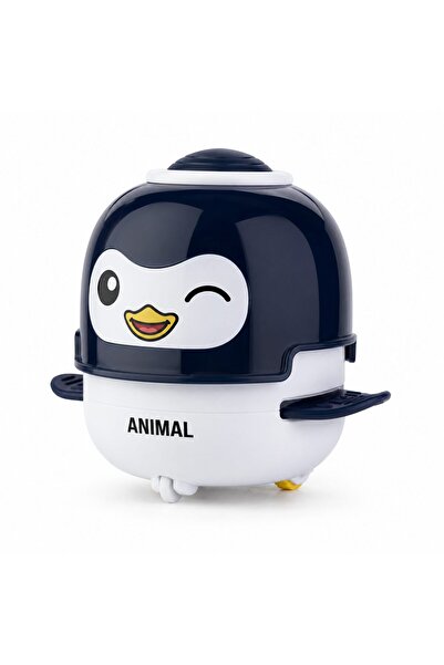 Flippy Jucarie Interactiva cu Inertie, Flippy, Model Pinguin, Sunete si Lumin...