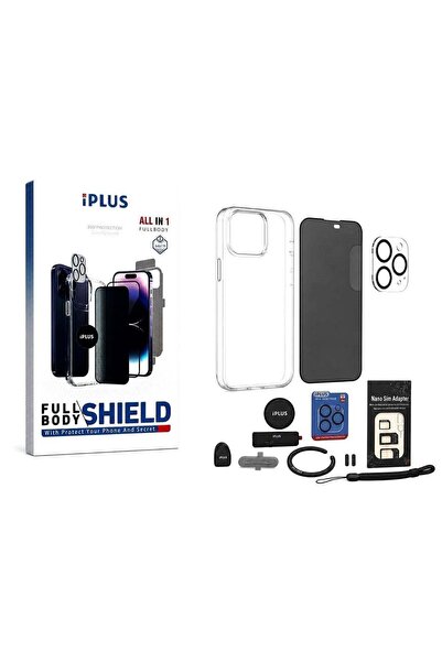 iplus 14-in-1 Ultimate Protection Kit for iPhone 13 – 360° Full Body Shield |...