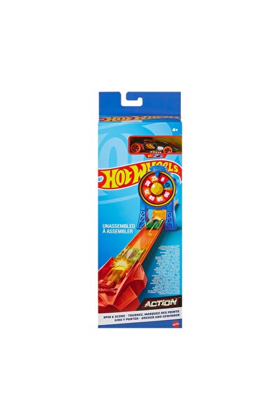 mattel HOT WHEELS ЕКШЪН КЛАСИЧЕСКИ КАСКАДЪРИ ЗАВЪРТАНЕ И ЗНАК