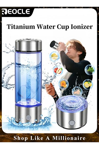 REOCLE Titanium Water Cup Ionizer Hydrogen Rich Generator Super Antioxidant U...