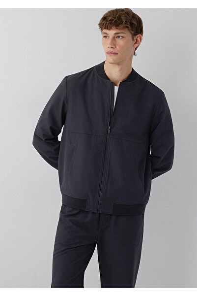 Mavi Spandex Siyah Bomber Ceket 0110901-71379