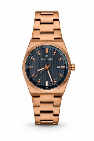 METRUM MTR301040Erkek Kol Saati Rose Gold Erkek Saat - Rose Gold Kaplama Ente...