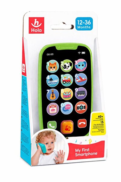 Jucarii Bebe МОЯТ ПЪРВИ ЗЕЛЕН СМАРТФОН С МУЗИКА И СВЕТЛИНИ