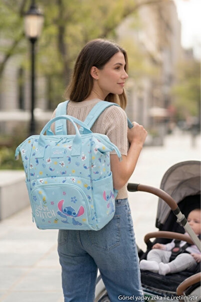 Disney Stitch S Love Mother Baby Bag, Mother Baby Care Bag, Maternity Bag, Mo...