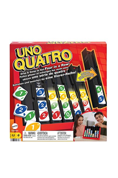 mattel UNO QUATRO CARD GAME