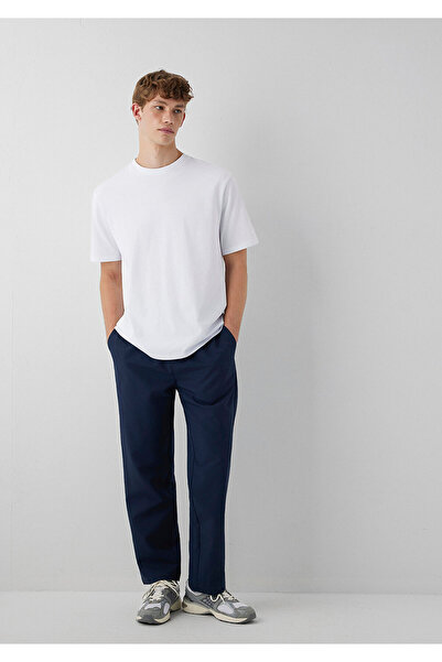 Mavi Navy Blue Spandex Jogger Pants 0010597-80872