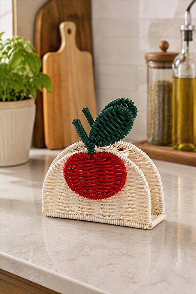 Bayev Favorite 9225 Rattan Desktop Napkin Holder Decorative Rattan Knitted Na...