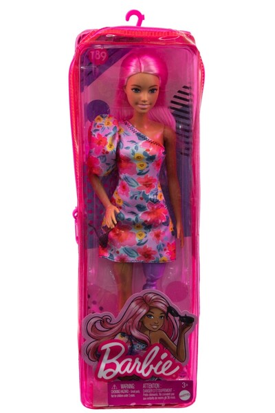 mattel КУКЛА БАРБИ МОДИСТКА С РОЗОВА КОСА И ПРОТЕЗЕН КРАК