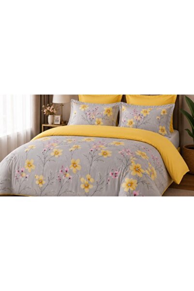 COM LIVING HOUSE Bedding Set, Ranforce Cotton, 250 x 240 cm, 50x70, 180 x 200...