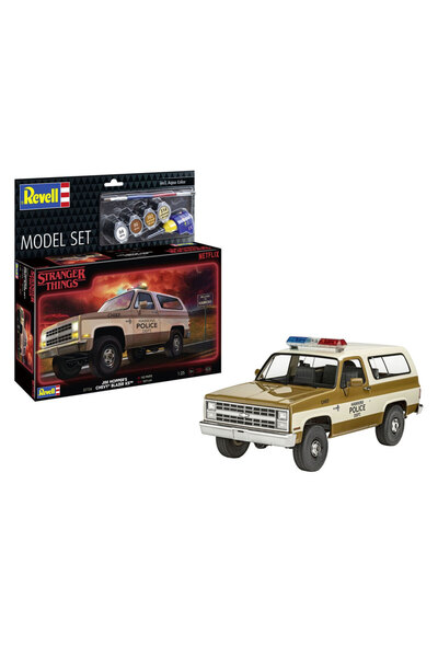 Revell Model Set Araba Jim Hopper s Chevy Blazer K5 S.Things 67724