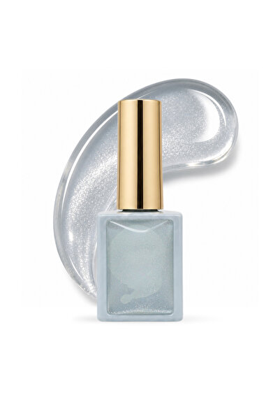 GLOBAL FASHION Professional Silver Snow White Cat Eye Gel Polish 8ml HEMA & T...