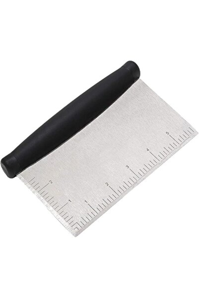 GENERAL Mikacoz Stainless Steel Kitchen Dough Cutter, Dough Scraper Tool with...