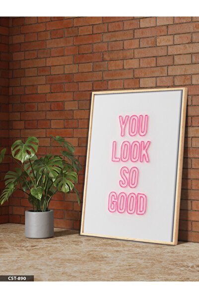 Evinemoda Sparkling Compliment One-Piece Wooden Framed Painting