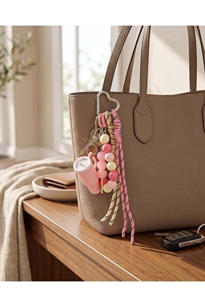 REDTAG Women Pink Bottle Key Ring
