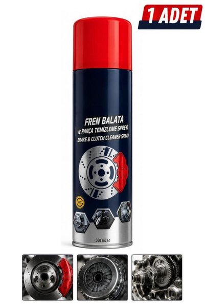 DepoMega Steel Fren Balata ve Parça Temizleme Spreyi 500 ml