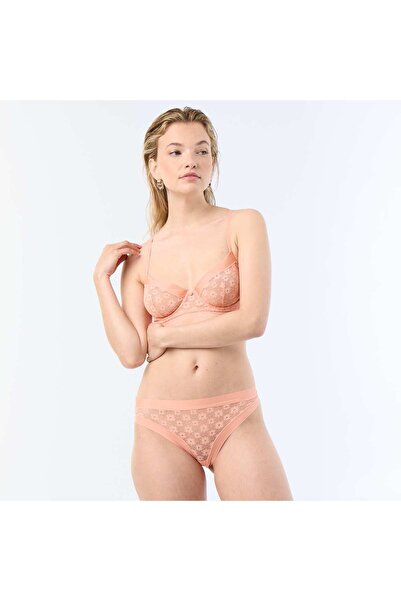 KIABI Lace Briefs Orange