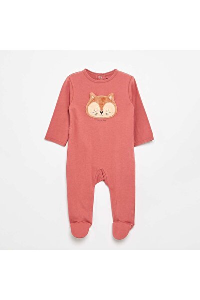 KIABI Cotton Jersey Sleepsuit Pink