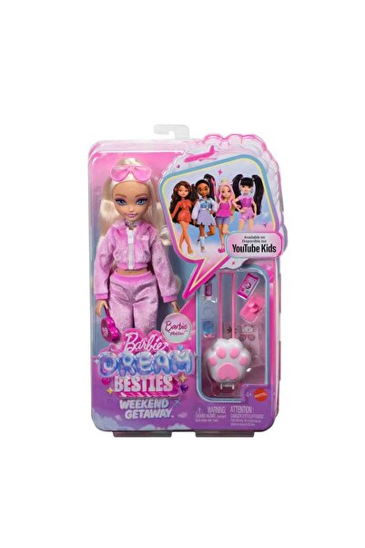 Barbie Dream Besties Hafta Sonu Tatili Malibu Bebek ve Aksesuarları JMV16