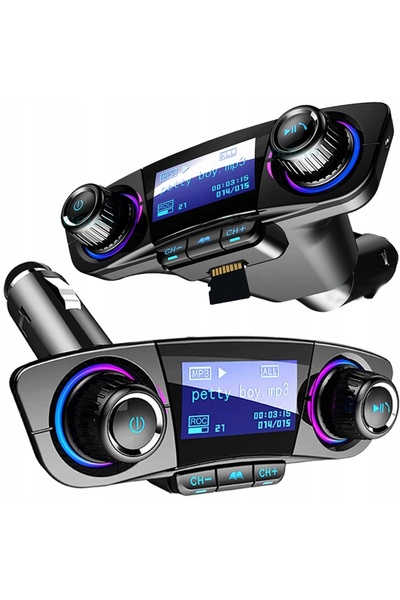 Koanni TRANSMITĂTOR FM BLUETOOTH 5.0 USB MULTIMEDIA 8-în-1