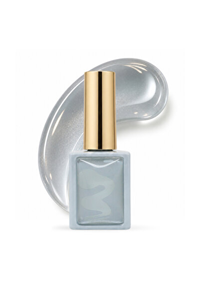 GLOBAL FASHION Professional Silver Snow White Cat Eye Gel Polish 8ml HEMA & T...