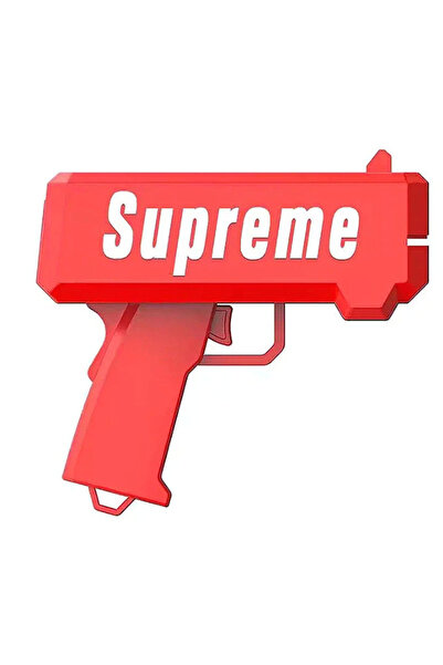 OEM Pistol SUPREME de aruncat bani sau pliante, pentru petreceri si aniversari