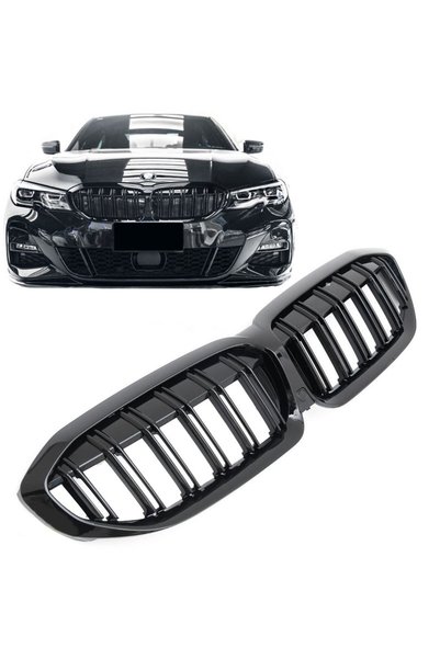 CΑRΝΕR Σχέδια Καρδιάς για Σχάρα Ψυγείου για BMW 3 G20 / G21 19+ Εμφάνιση M4 μ...