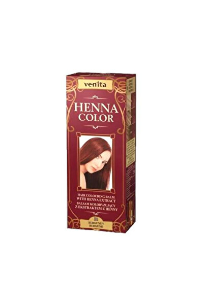 Henna Balsam Colorant cu Extract de Sonia, Nr.11 Rosu Burgundy 75 ml