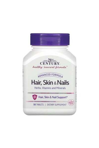 21st Century Hair & Skin & Nail Caplets 50 Caplets