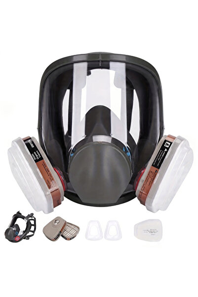 Koanni 6800 MASCĂ DE PROTECȚIE ÎMPOTRIVA PRAFULUI + 2x CARTUȘE CU CARBON + 12...